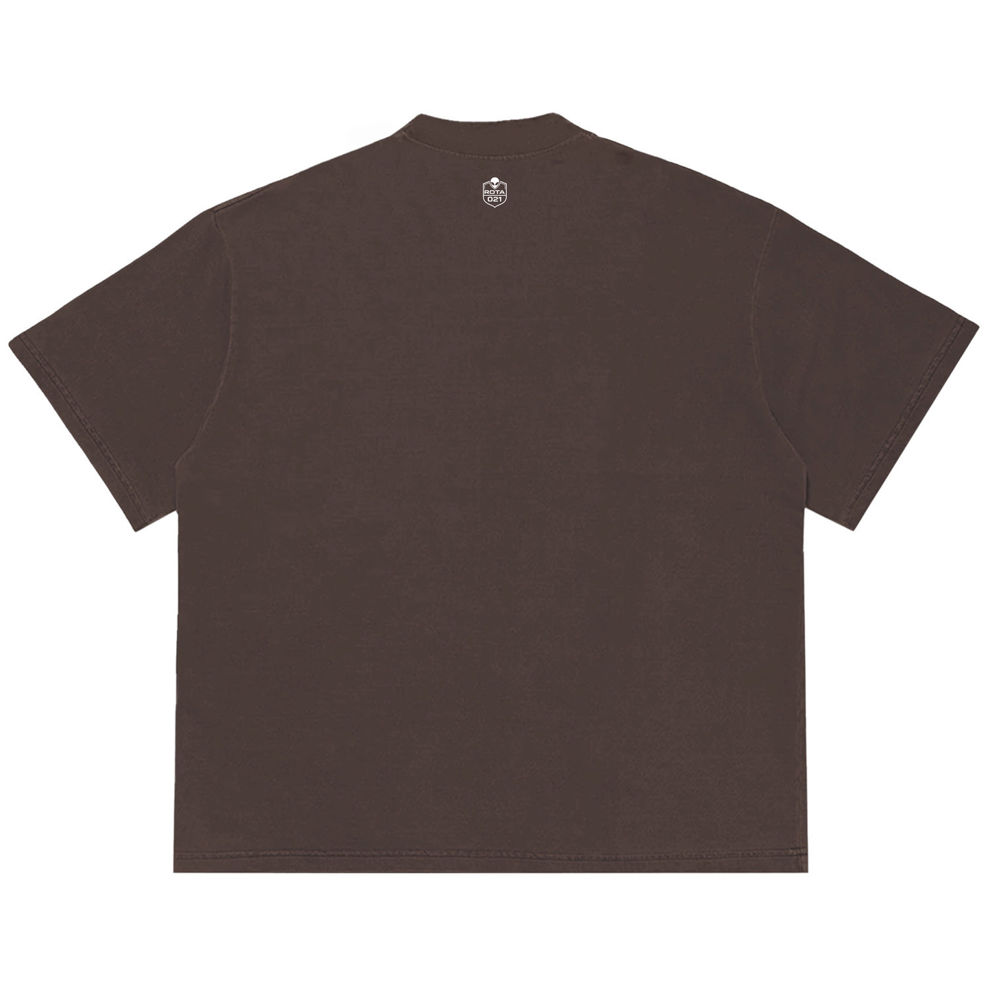 Camiseta Oversized Marrom