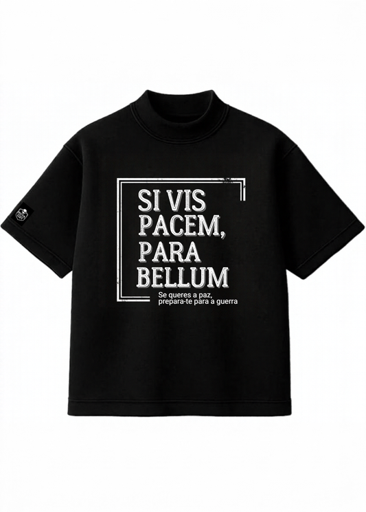 Camisa Oversized “Se queres a paz, prepara-te para guerra”