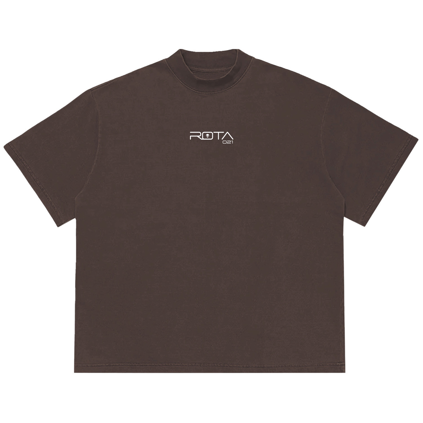 Camiseta Oversized Marrom