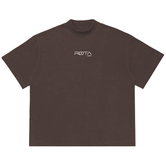 Camiseta Oversized Marrom