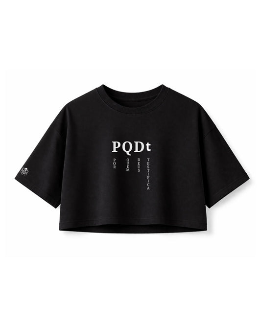 Cropped Feminino OVERSIZED - Pqd