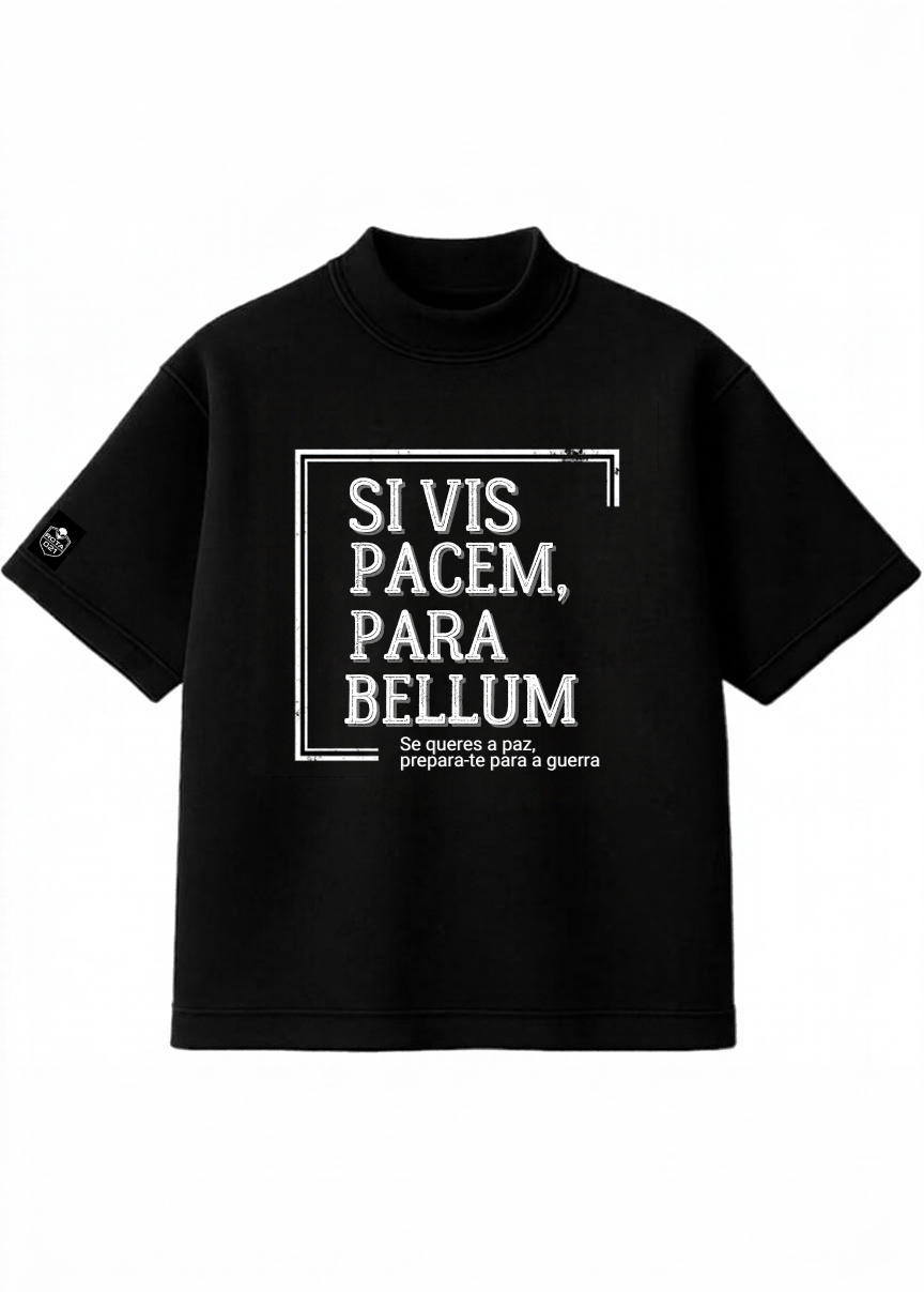 Camisa Oversized “Se queres a paz, prepara-te para guerra”